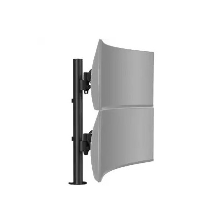 Dual Vert HD Post Mount H black