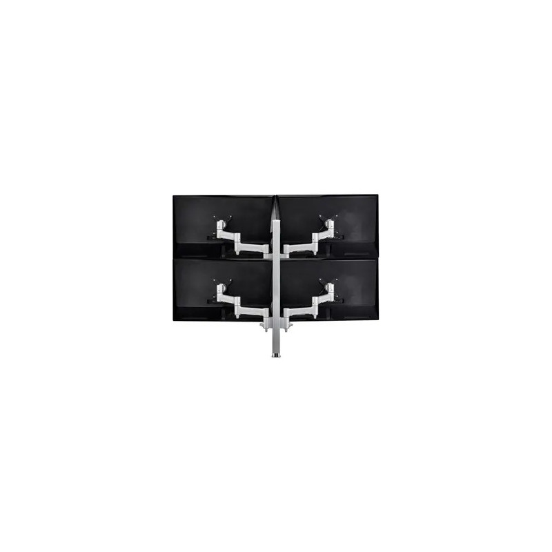 ATDEC QUAD DESK MOUNT SILVER