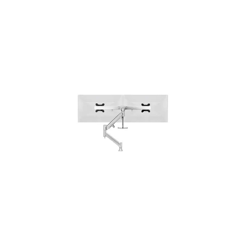 ATDEC DUAL RAIL DESK MOUNT SILVER