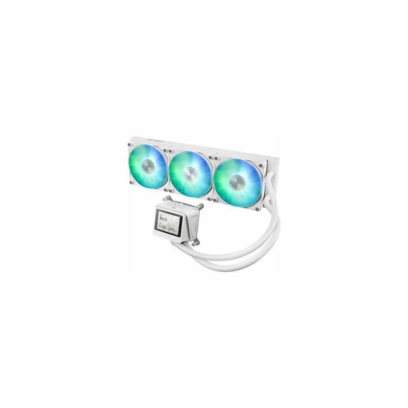 AYW GAMING LC 360 ARGB LCD WHITE